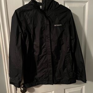 Columbia Women's Black Raincoat